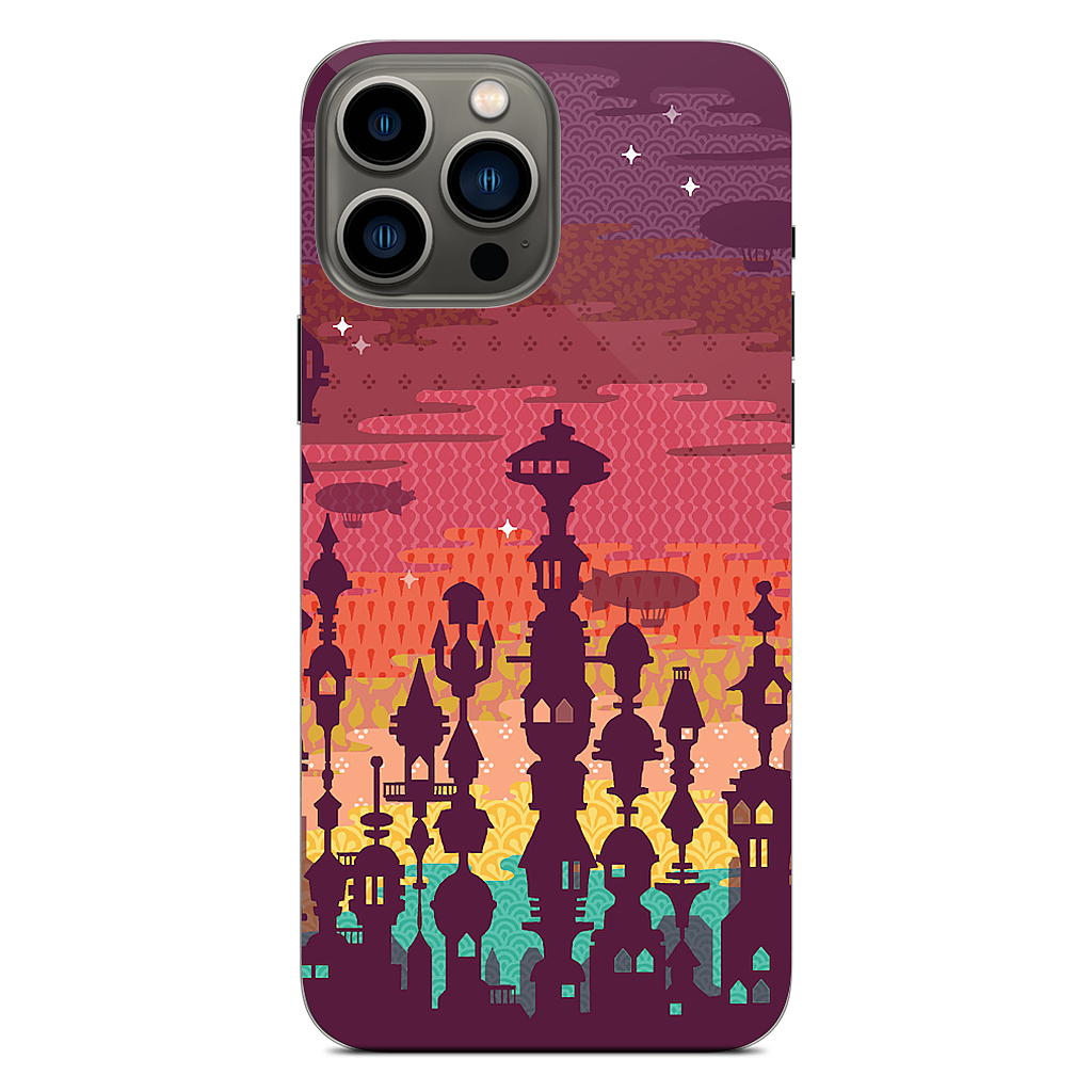 Meet Me After Sunset iPhone Skin