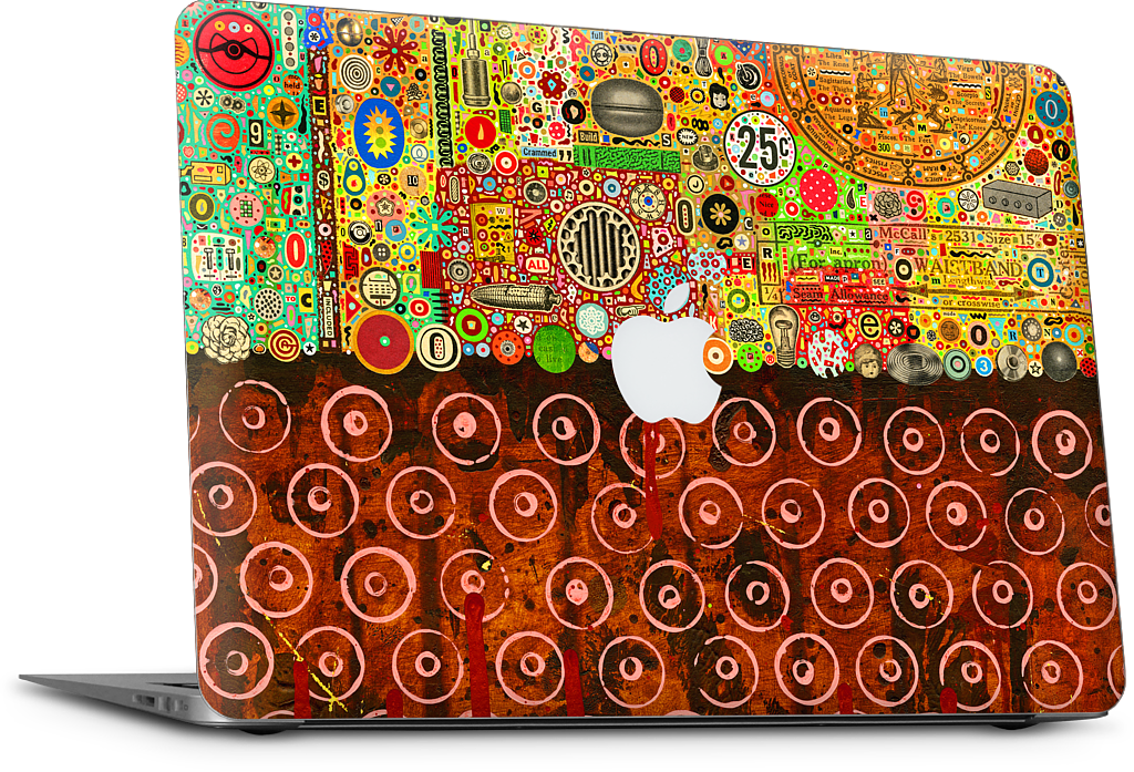 Percolations MacBook Skin