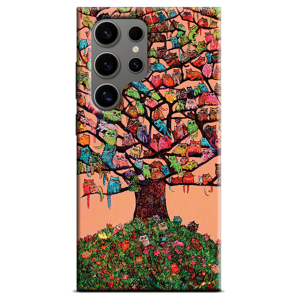 Meau Tree Samsung Case
