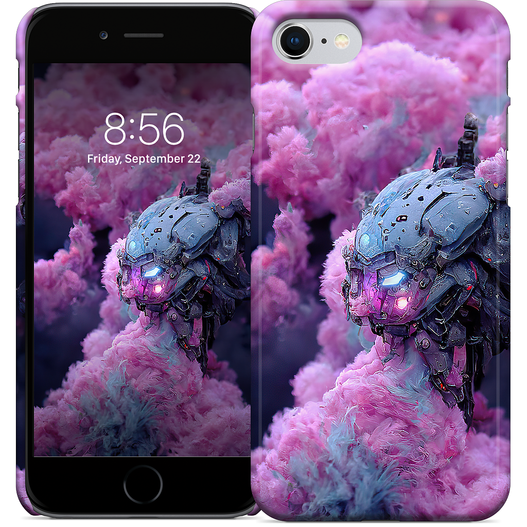 Cotton Candy Mechs iPhone Case