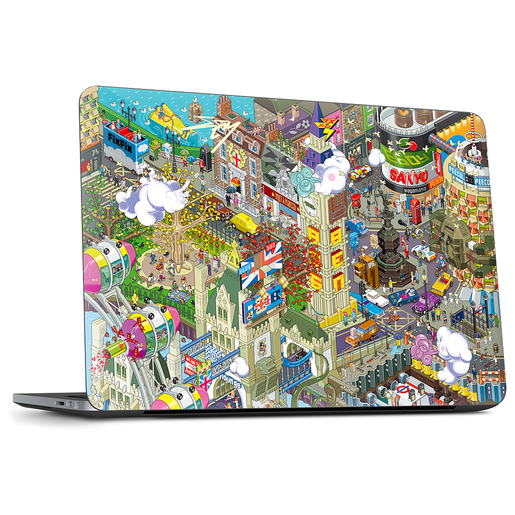 London Dell Laptop Skin