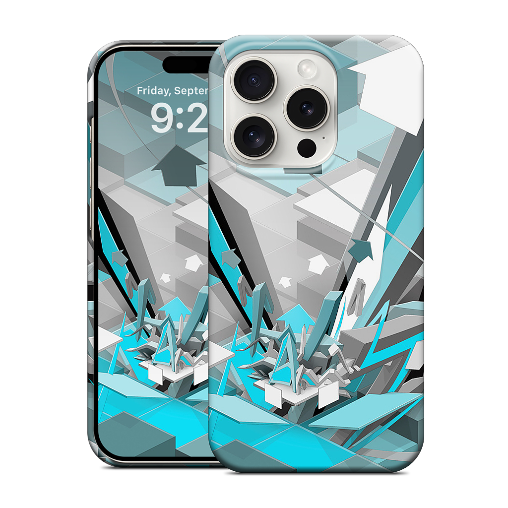 Up and Around iPhone Case