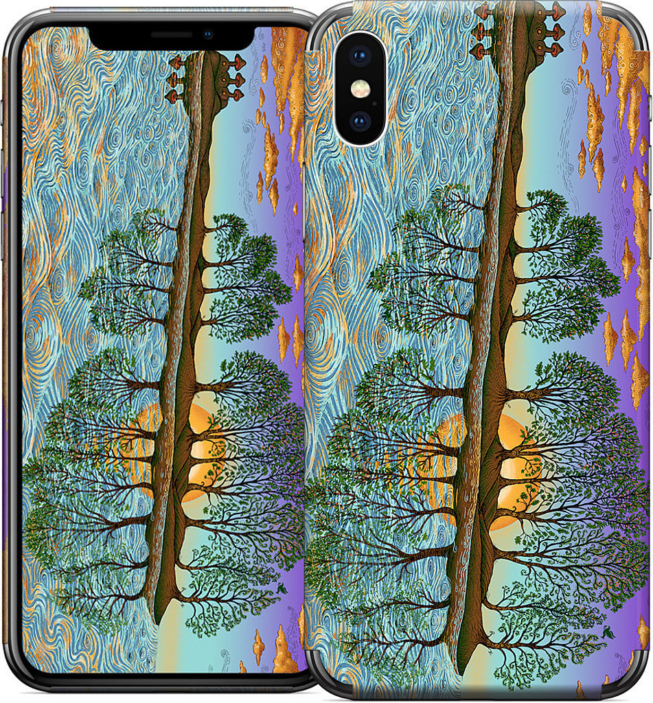 Guitar In Sea Major iPhone Skin