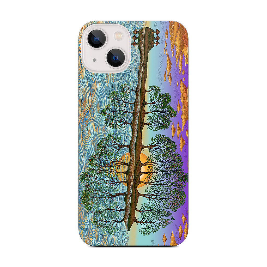 Guitar In Sea Major iPhone Skin