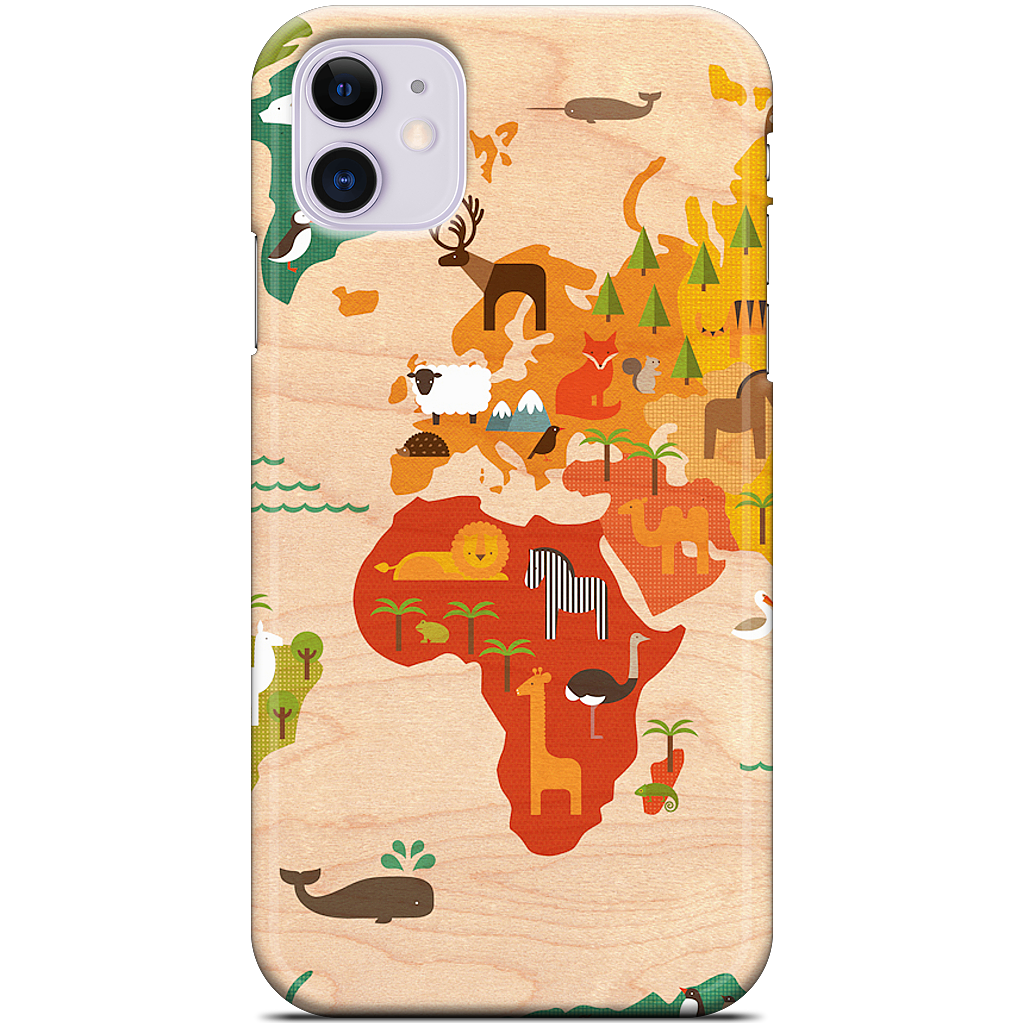My World iPhone Case