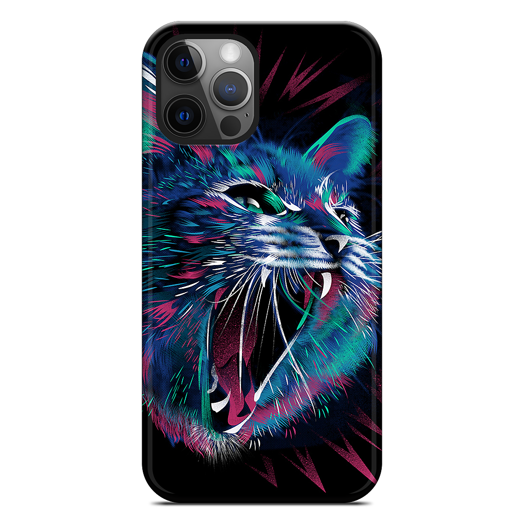 WILD CAT iPhone Case