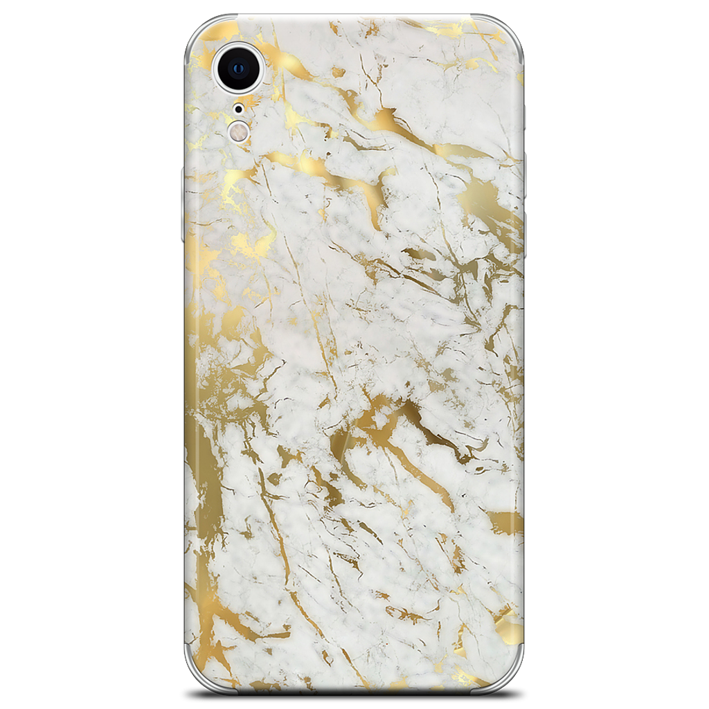 Gold Marble iPhone Skin