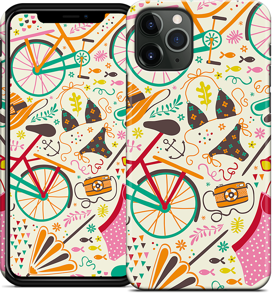 Seaside Cycle iPhone Case