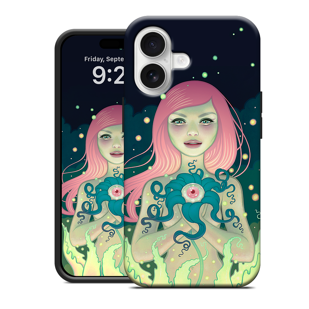 Midnight Bloom iPhone Case