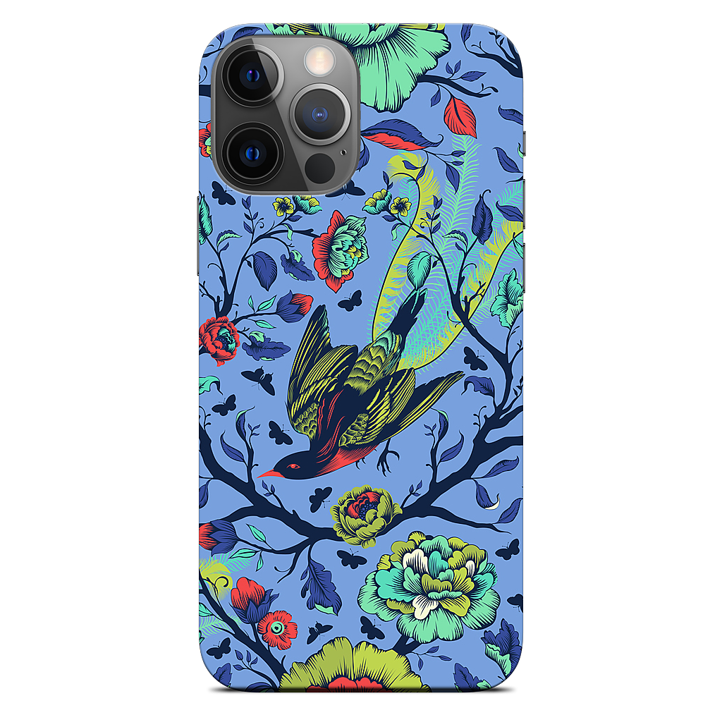 Tail Feathers Lupine iPhone Skin