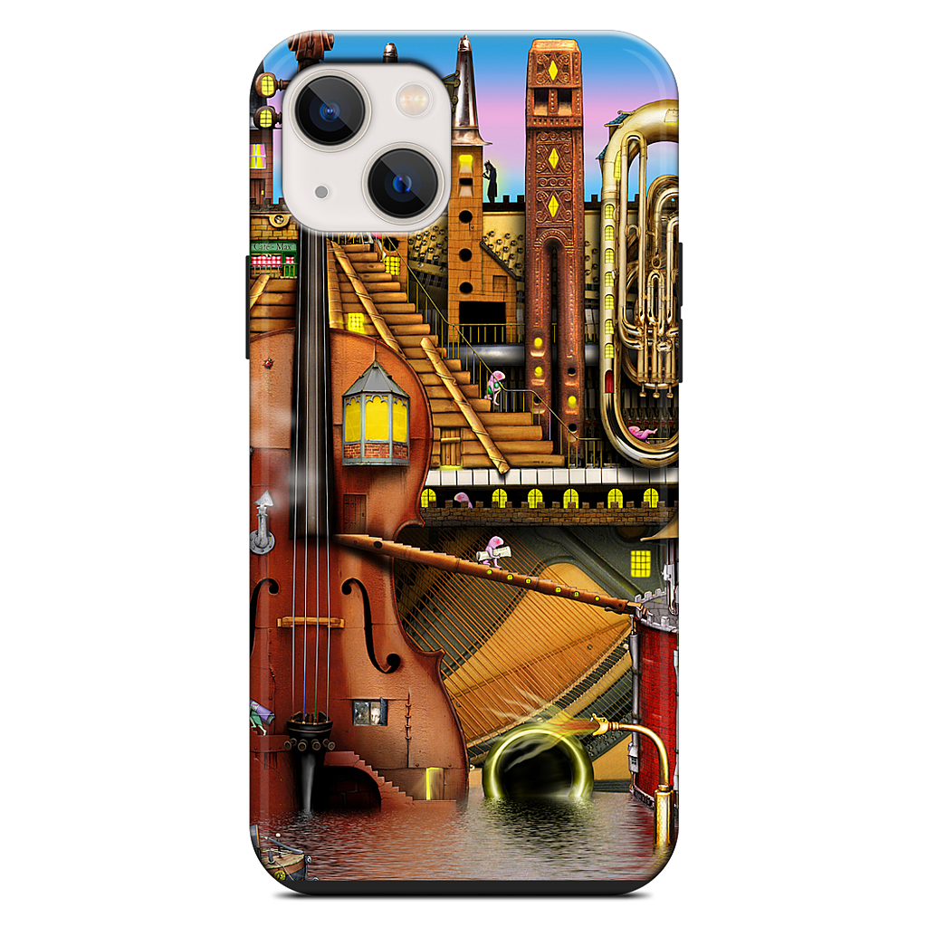 Music Castle iPhone Case