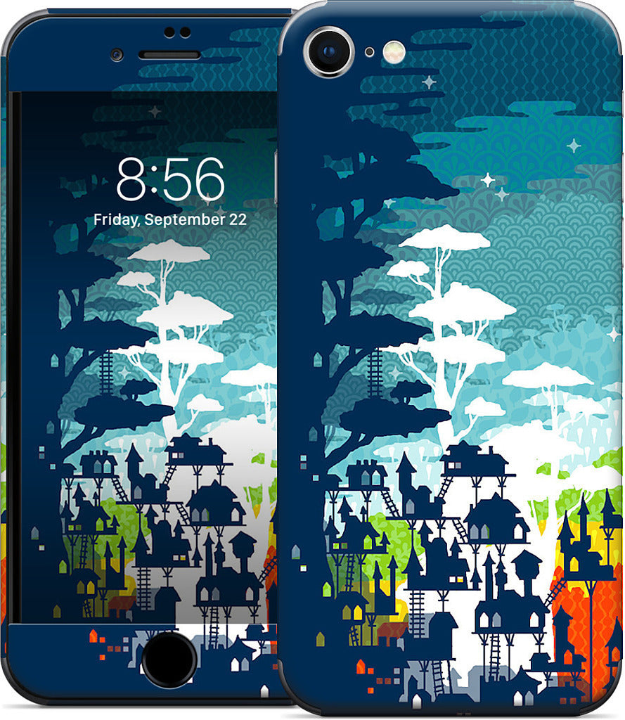 Rainforest City iPhone Skin