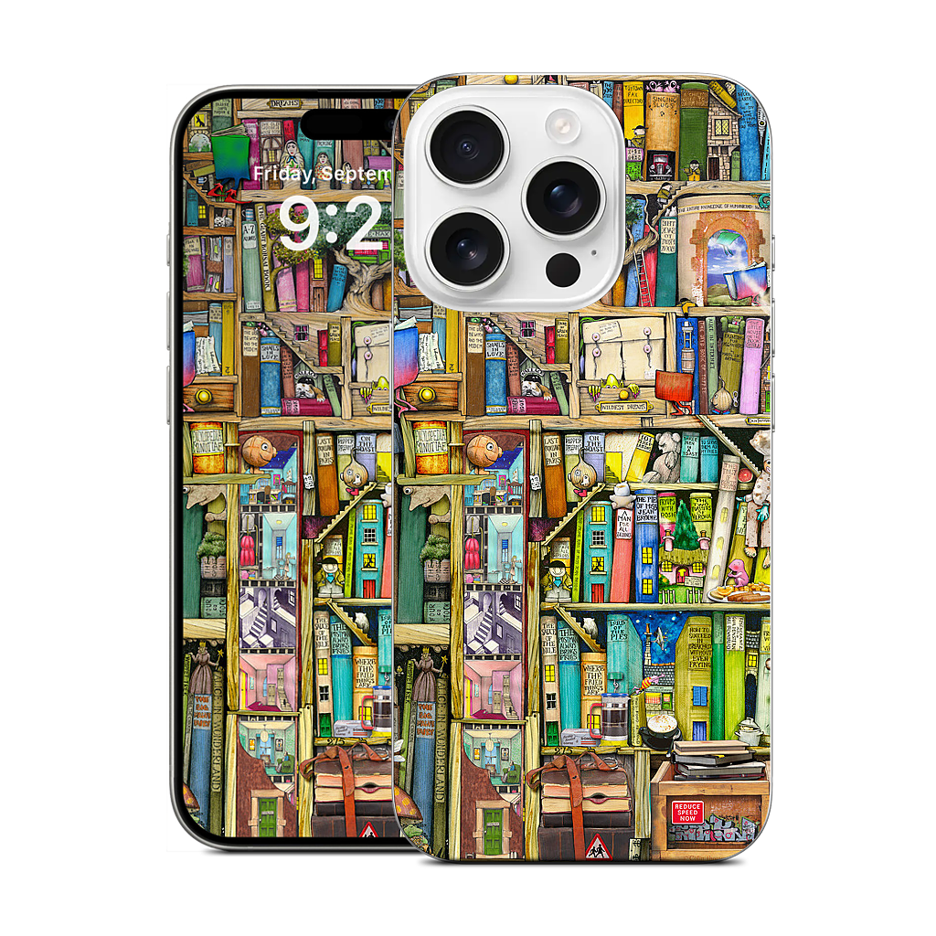 Bookshelf 2c iPhone Skin