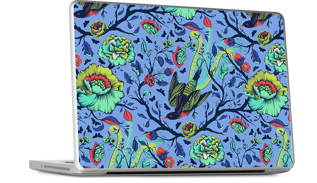 Tail Feathers Lupine MacBook Skin