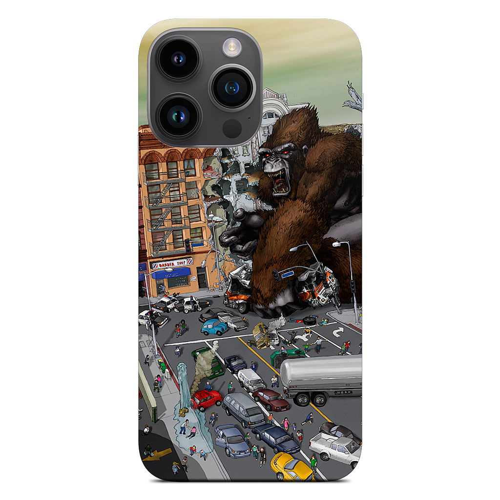 War Of The Monsters iPhone Skin