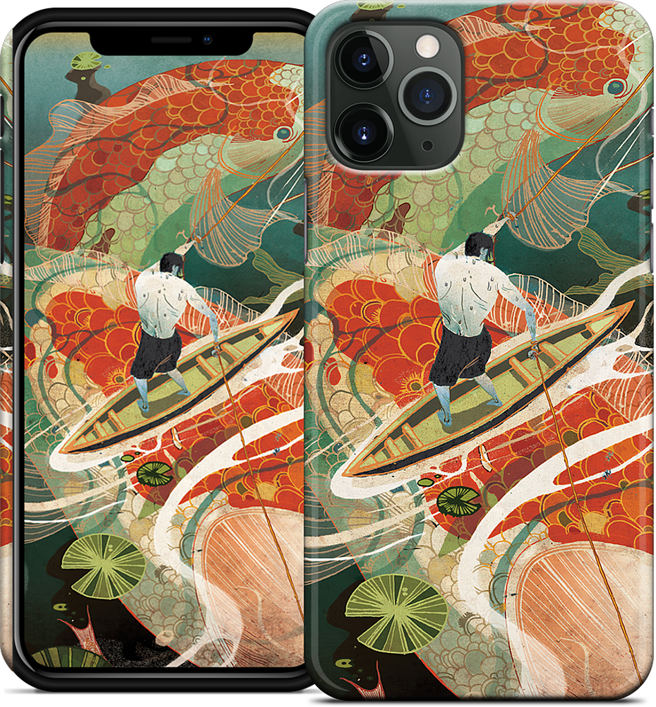 Koi Dance iPhone Case