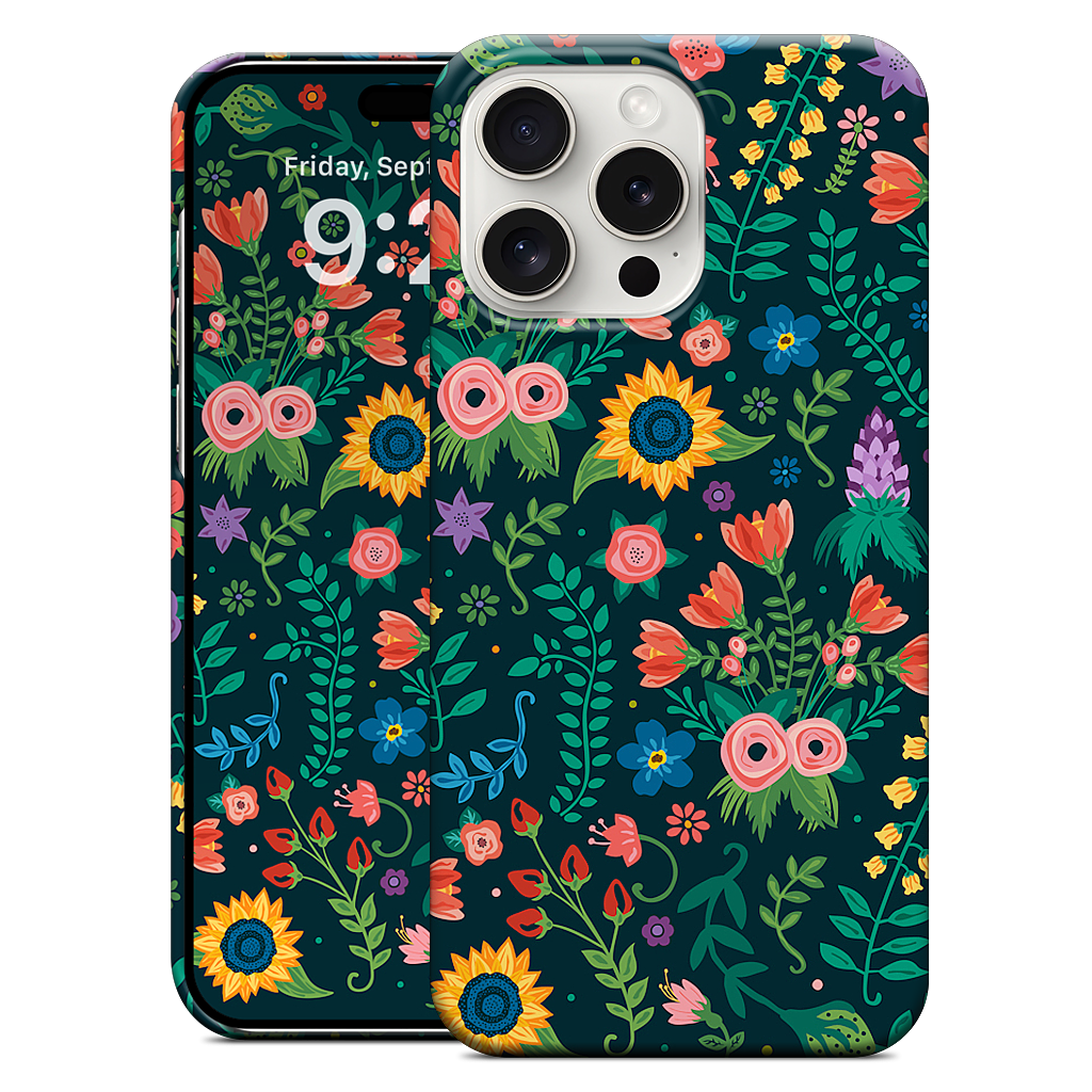 Floral Heart iPhone Case