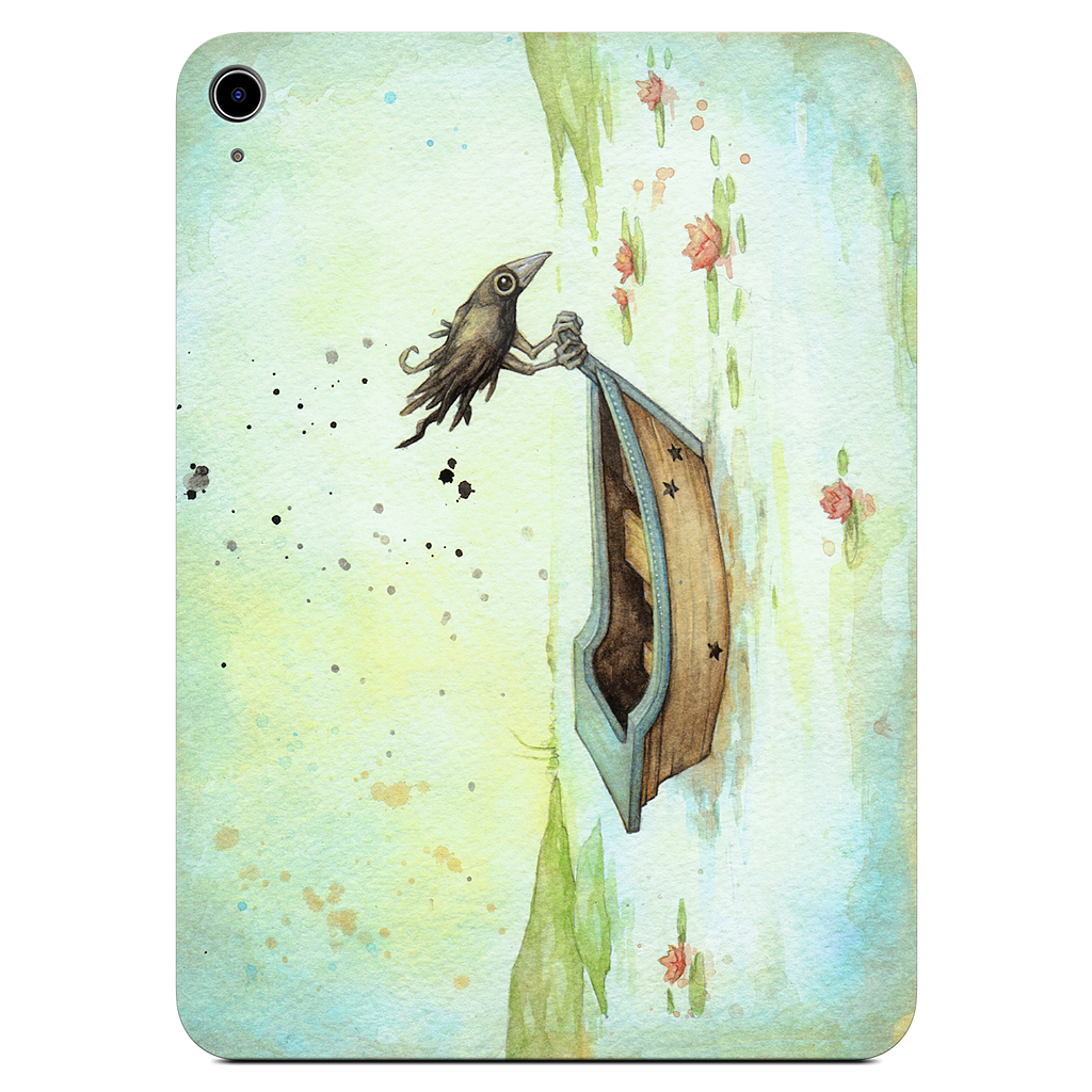 On A Boat iPad Skin