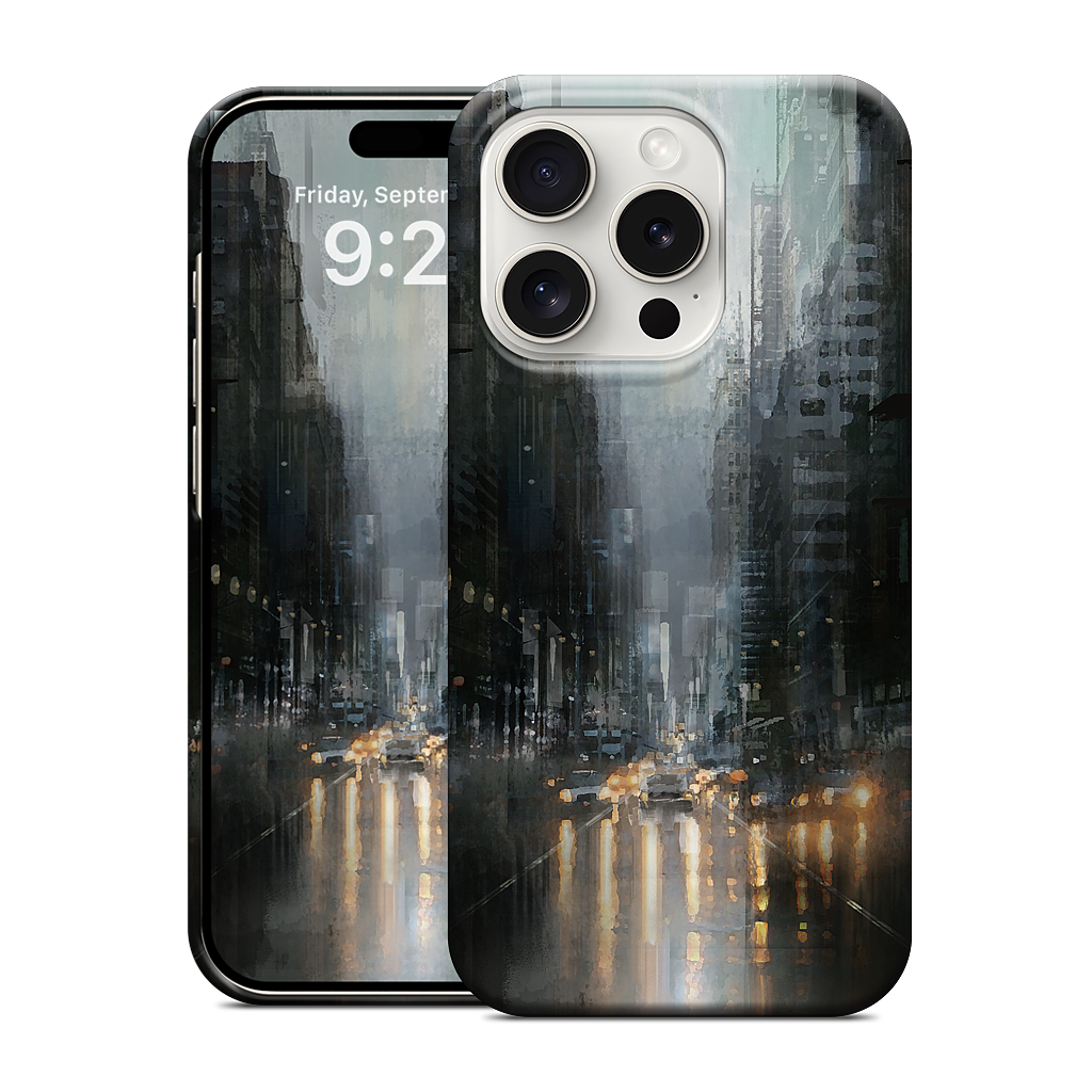 October Rain iPhone Case