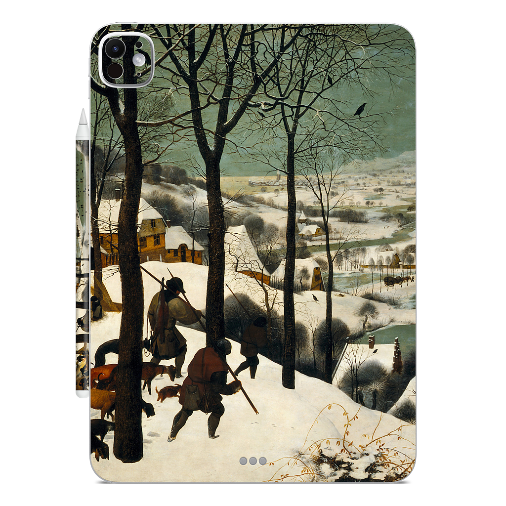 Hunters in the Snow iPad Skin