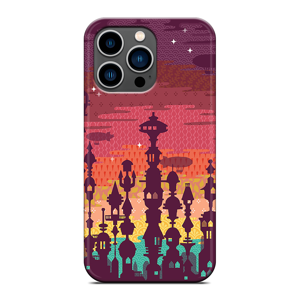 Meet Me After Sunset iPhone Case