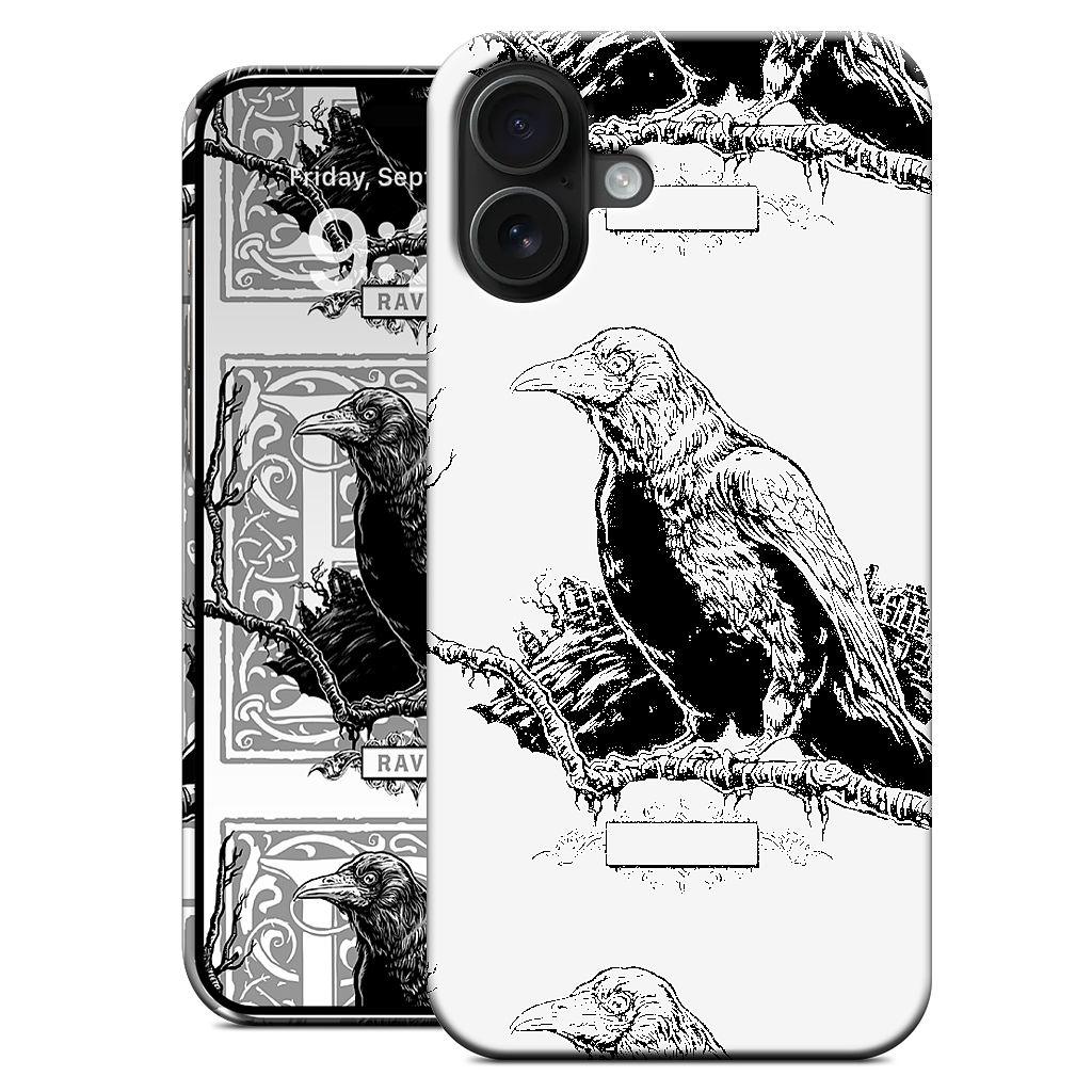 R Is For Raven iPhone Case