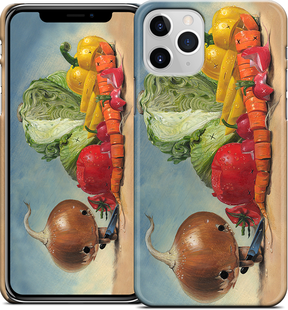 Slice and Dice iPhone Case