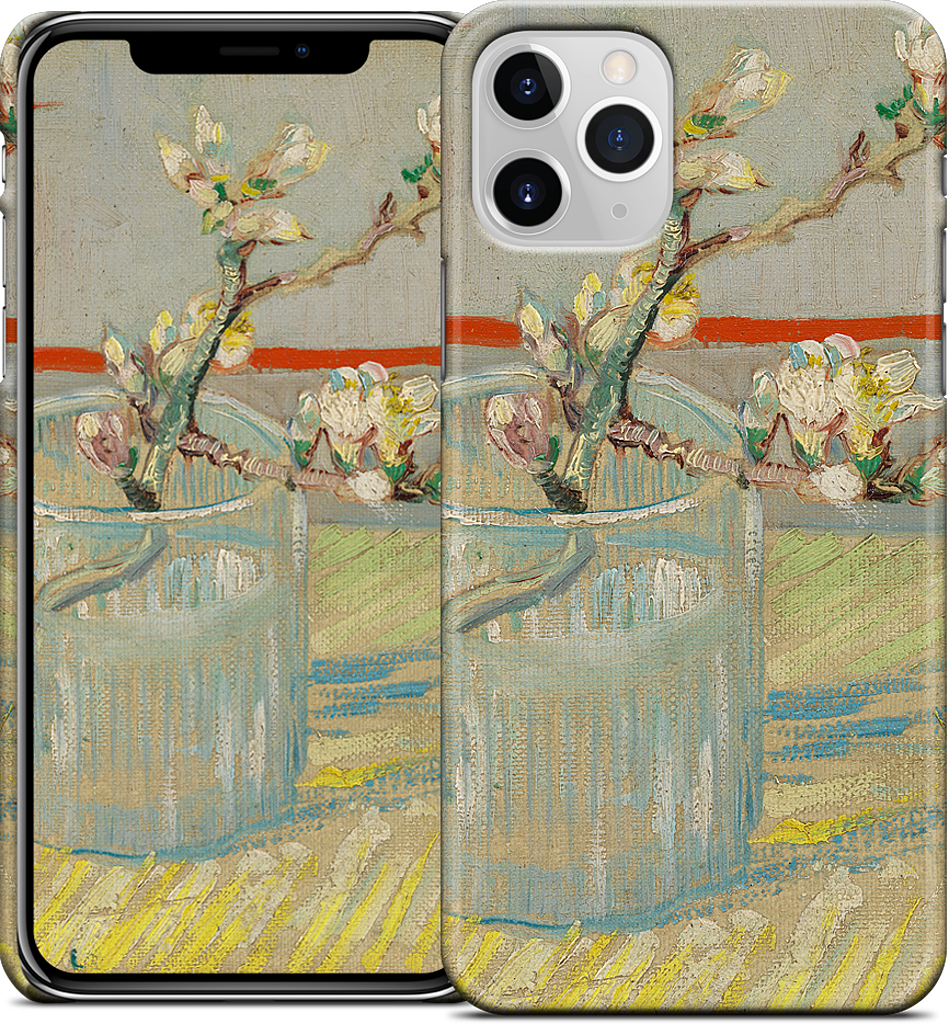 Spring of Flowering Almond in a Glass iPhone Case