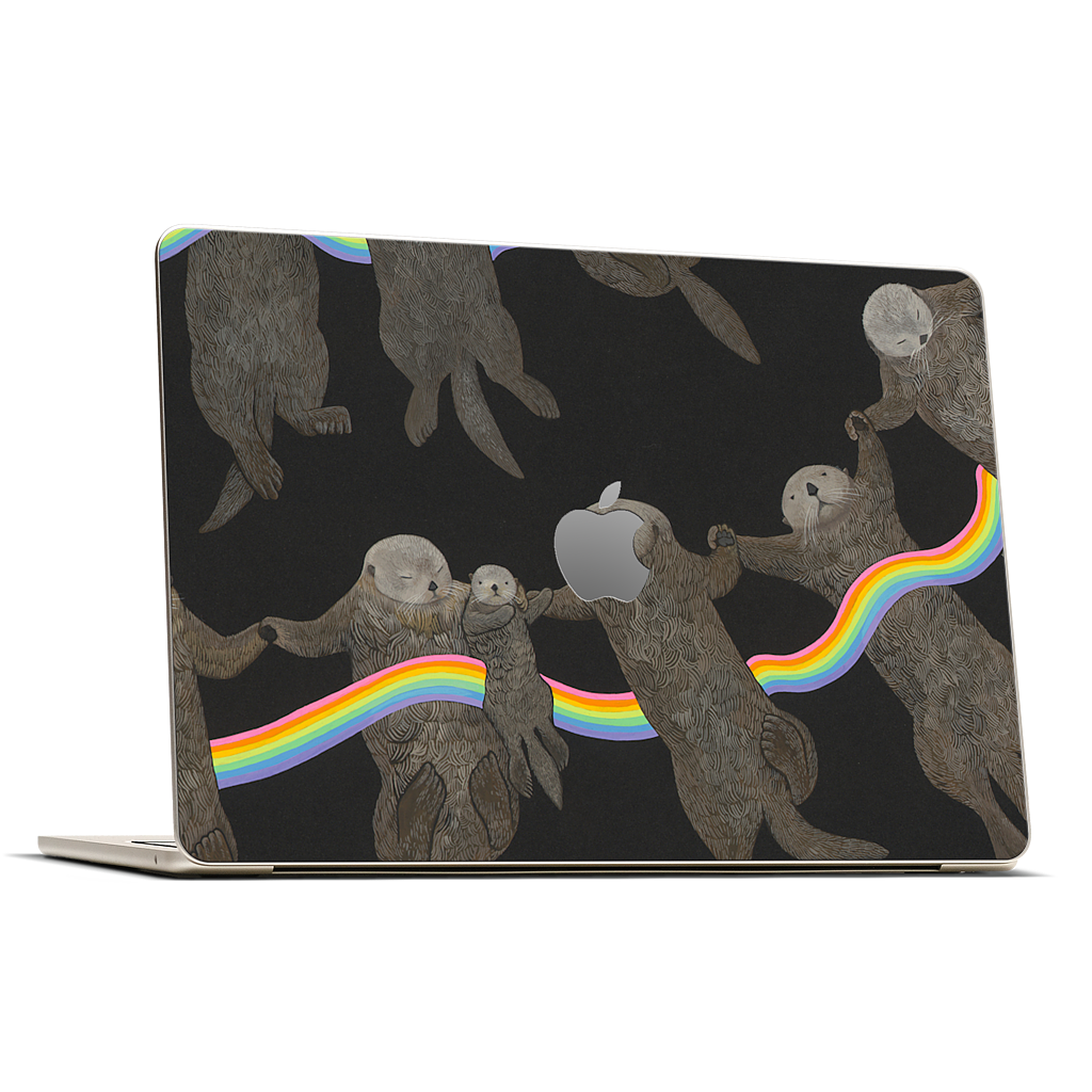 Otter Rings MacBook Skin