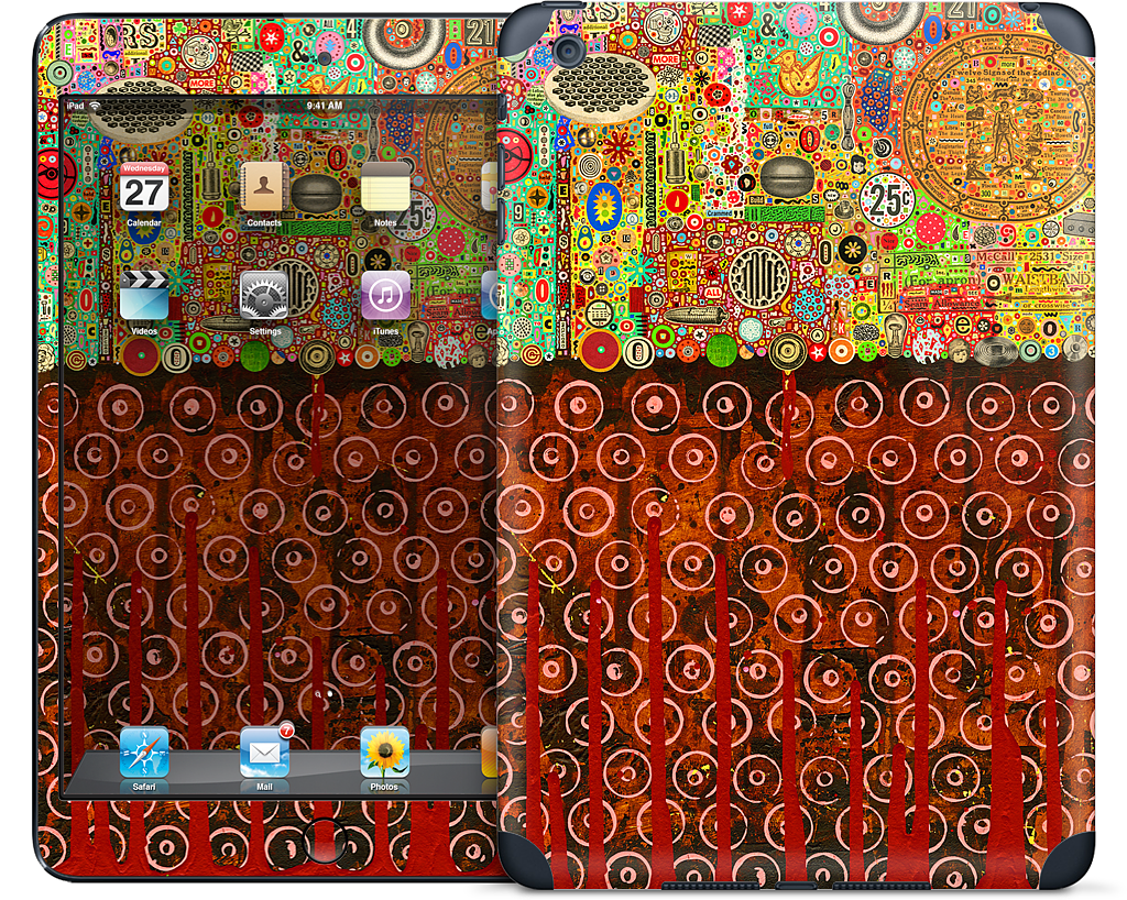 Percolations iPad Skin