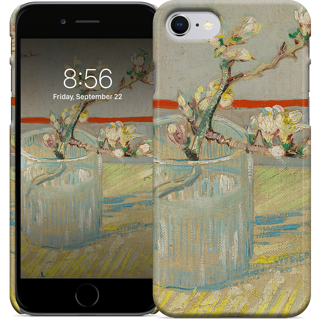 Spring of Flowering Almond in a Glass iPhone Case