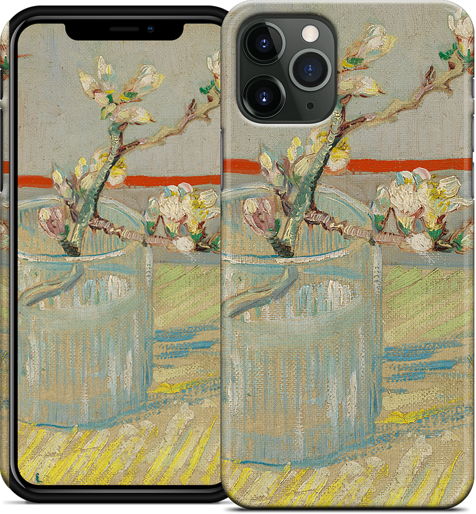 Spring of Flowering Almond in a Glass iPhone Case