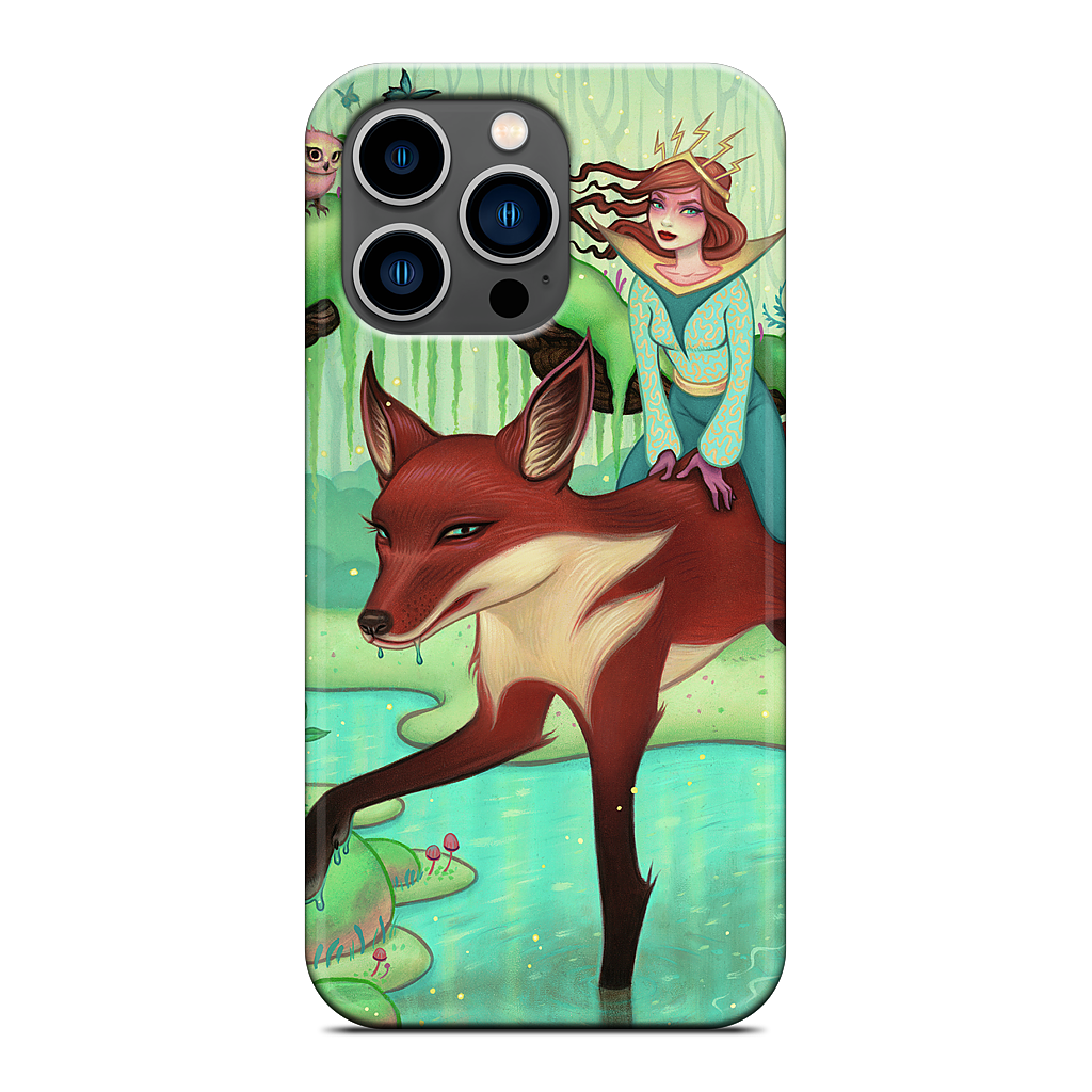 The Fox's Respite iPhone Case