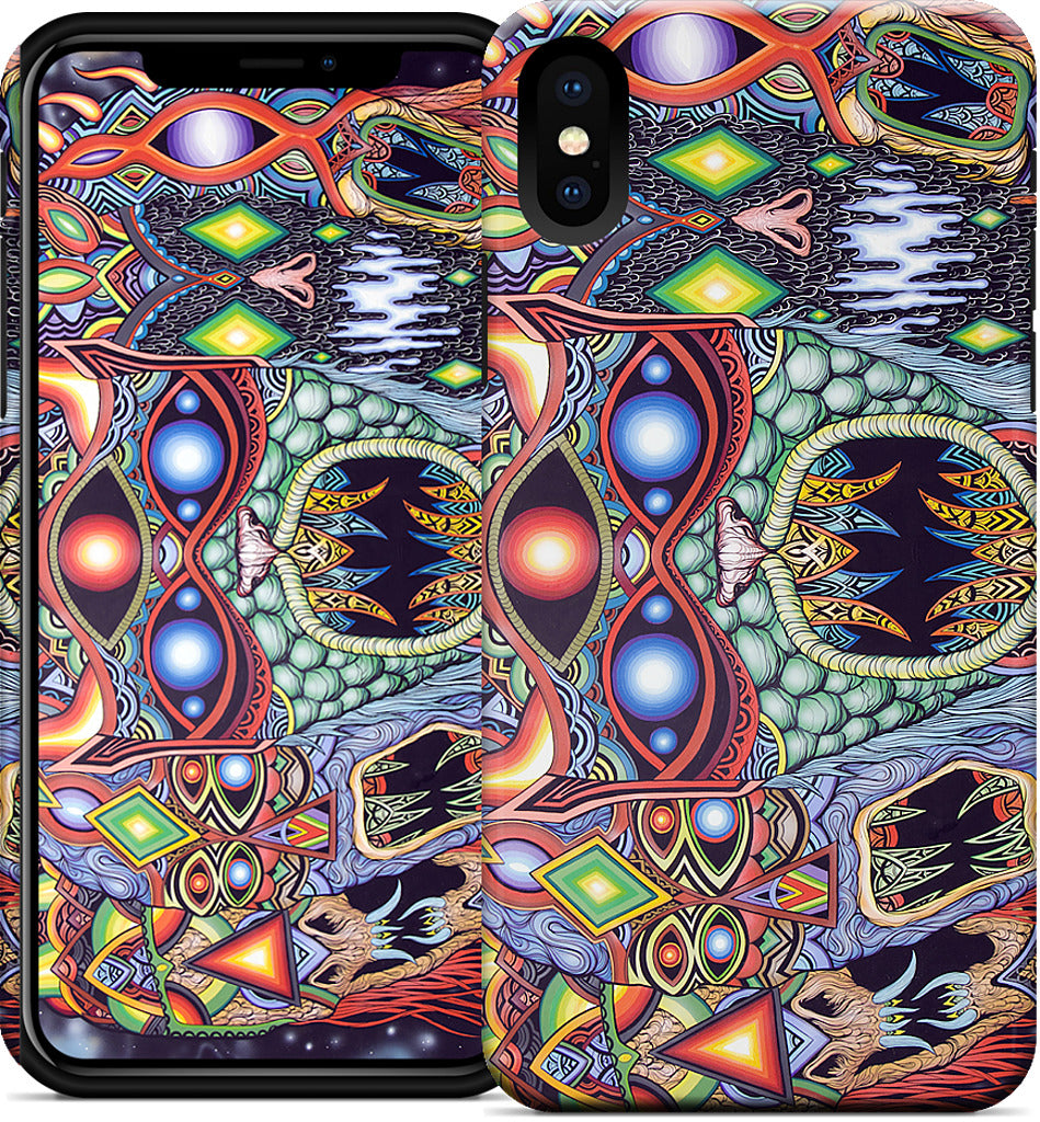 The Gods Beyond The Dark iPhone Case