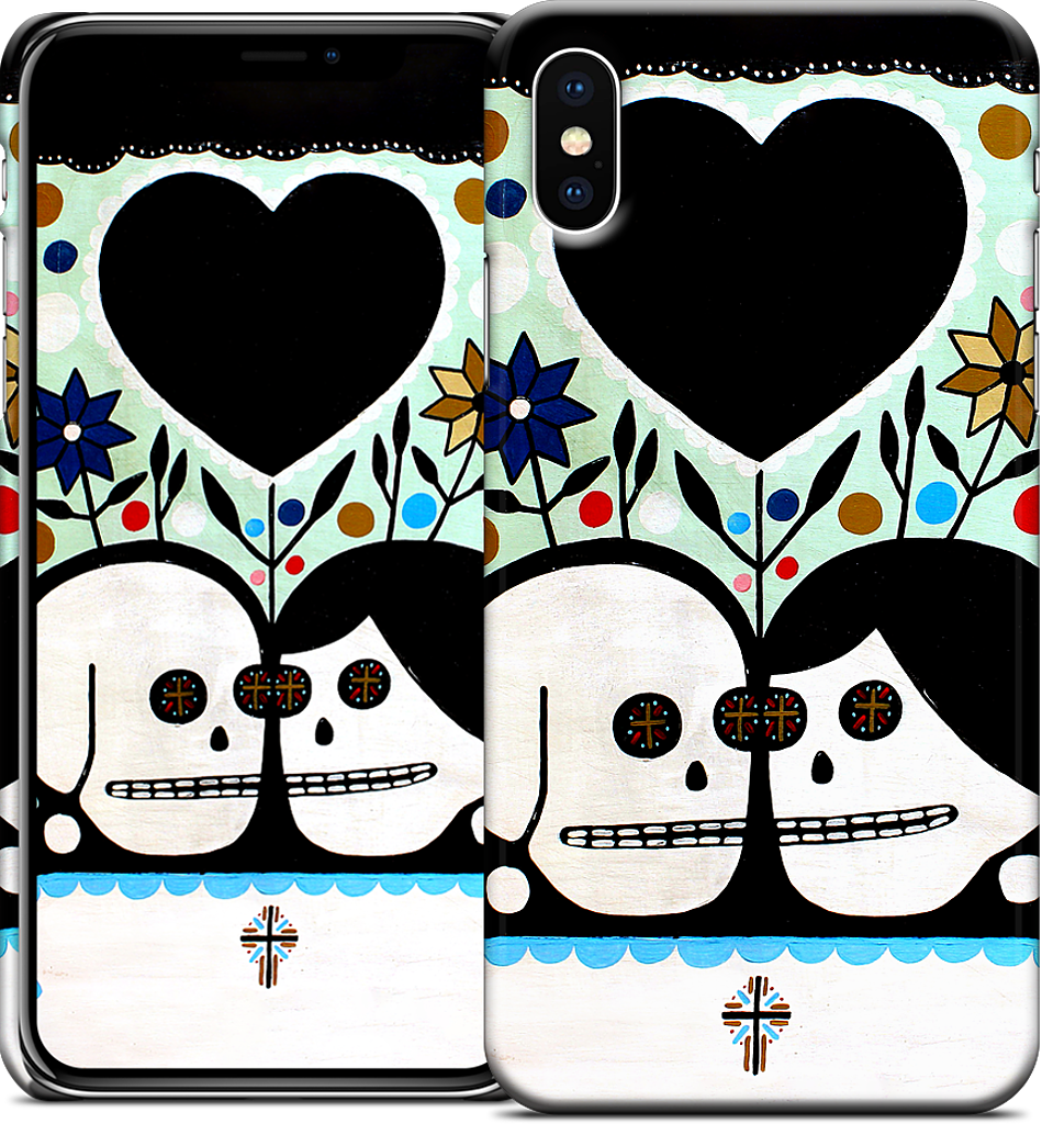 In The Garden With My Love iPhone Case