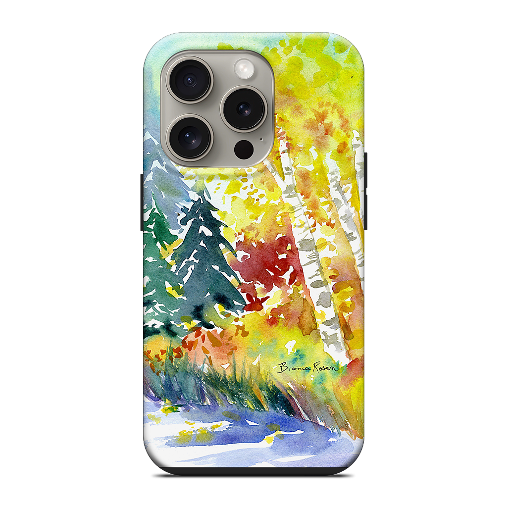 Fall Trees iPhone Case