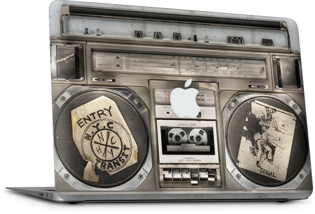 Boombox II MacBook Skin