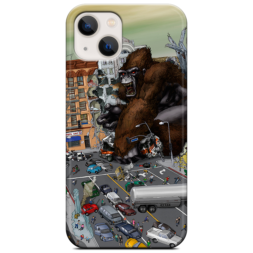 War Of The Monsters iPhone Case