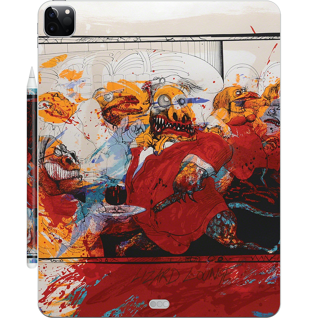 Lizard Lounge iPad Skin