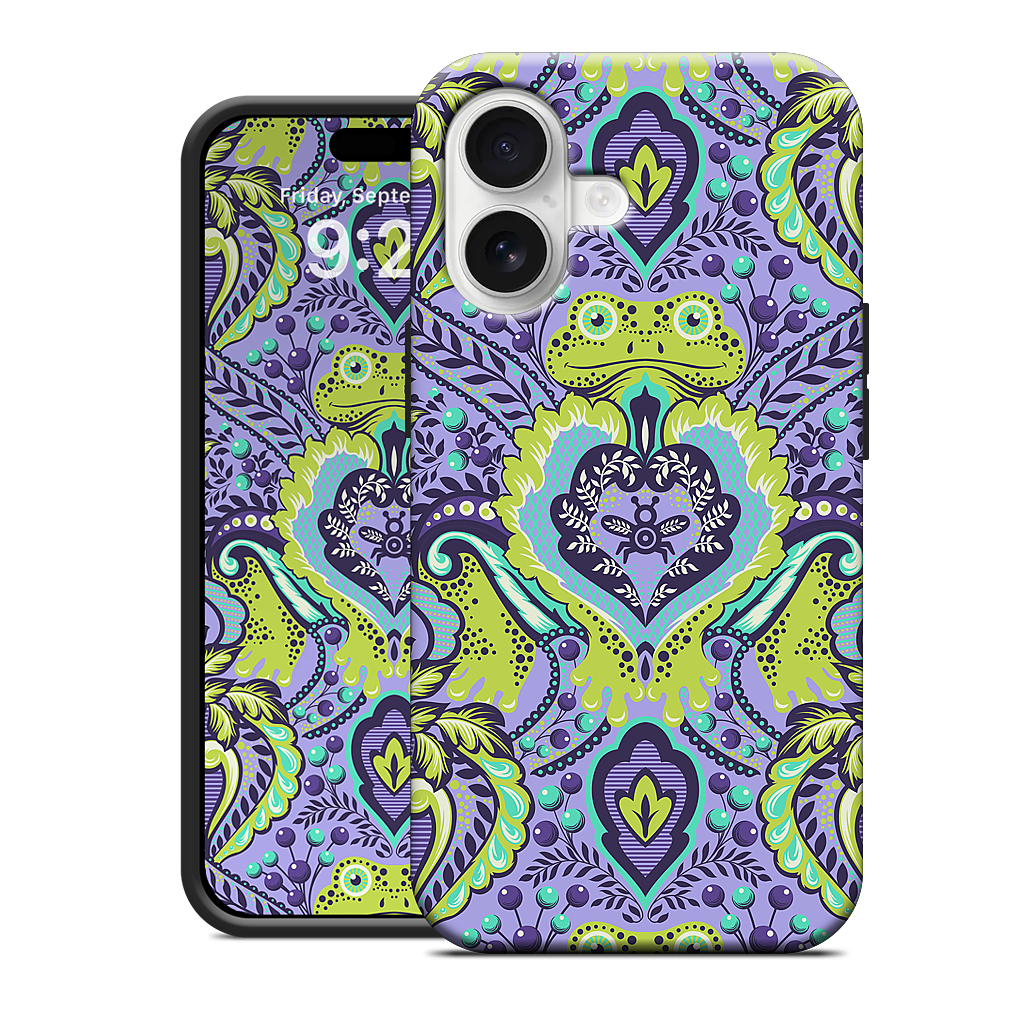Frog Prince Orchid iPhone Case