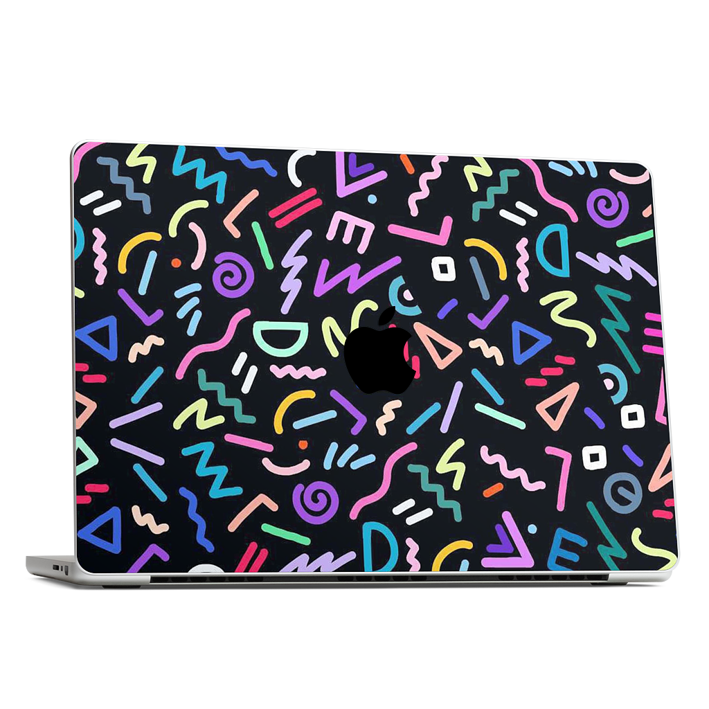 Neon MacBook Skin