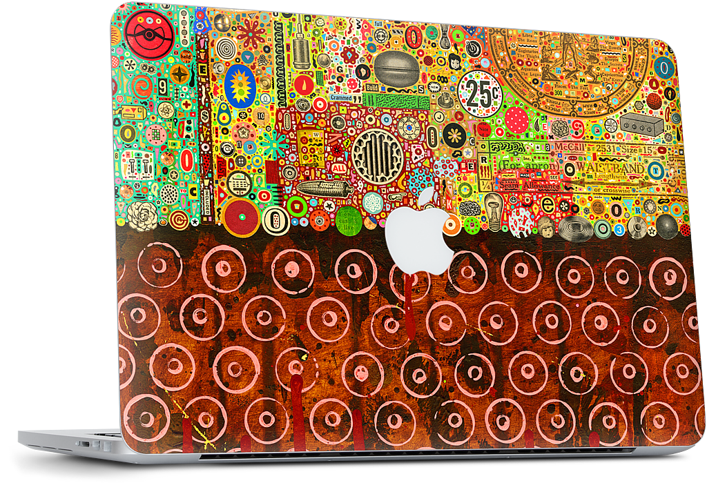 Percolations MacBook Skin