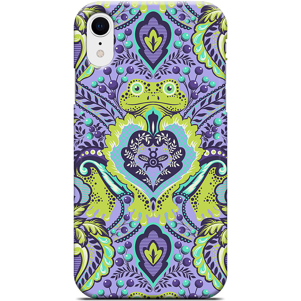 Frog Prince Orchid iPhone Case