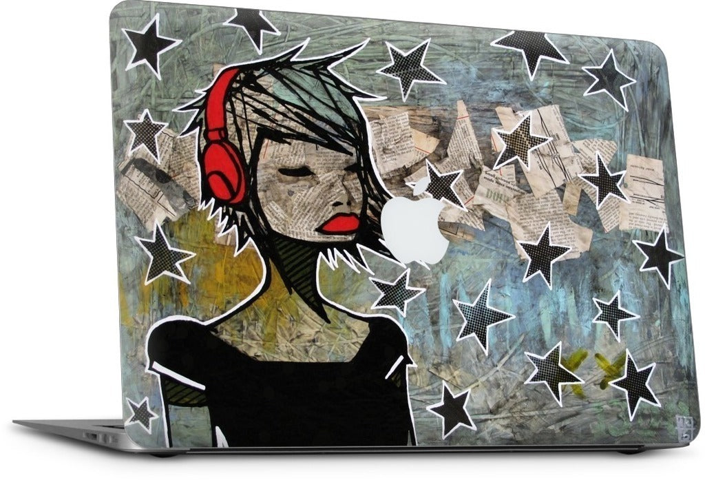 Night Music MacBook Skin
