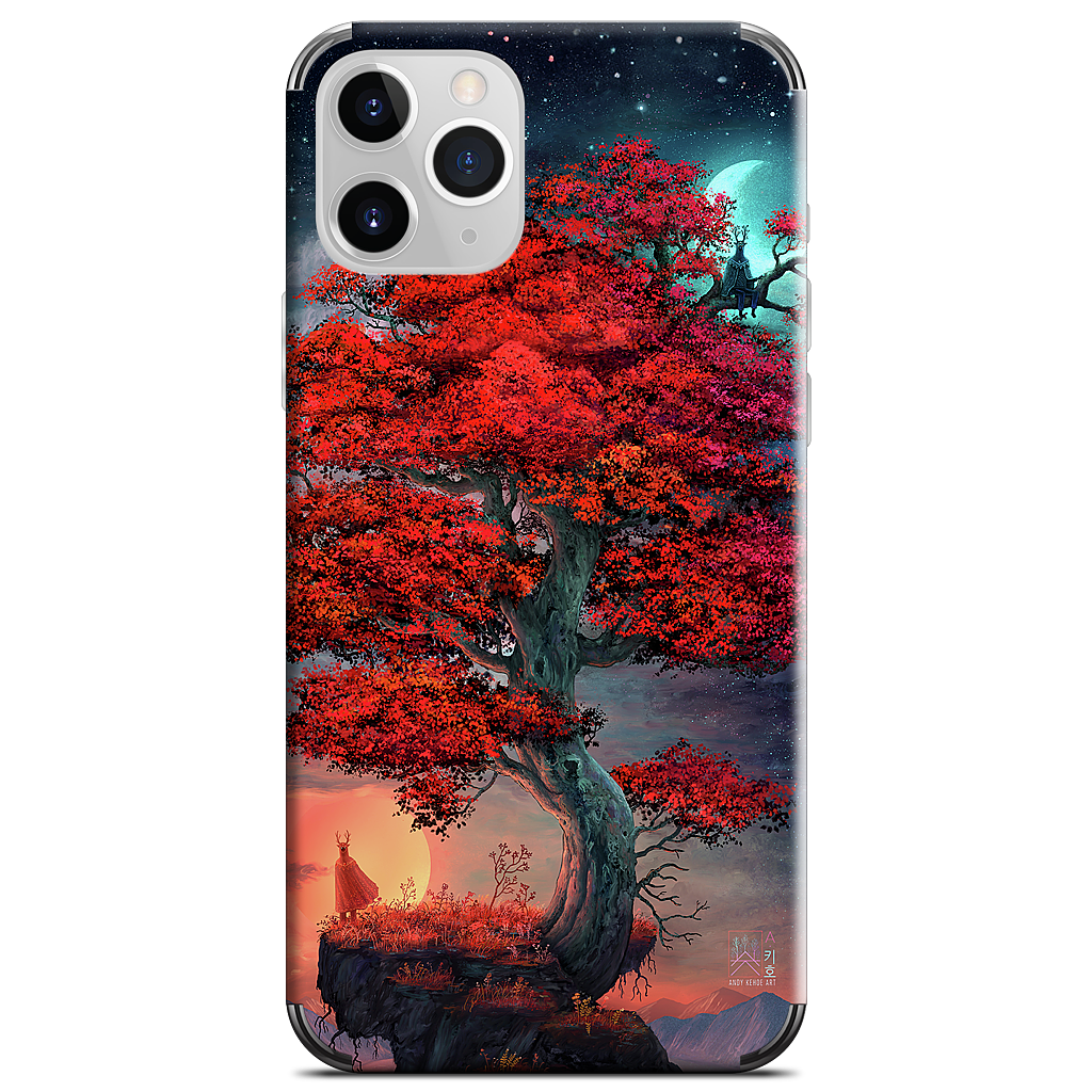 Light & Dark in Equal Parts iPhone Skin