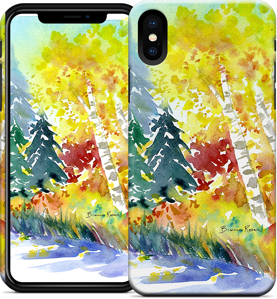 Fall Trees iPhone Case