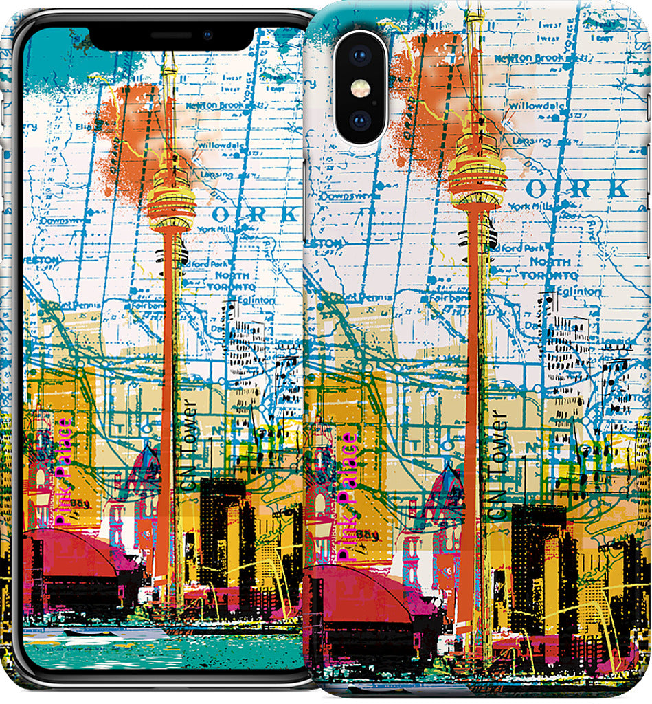 Toronto Skyline iPhone Case