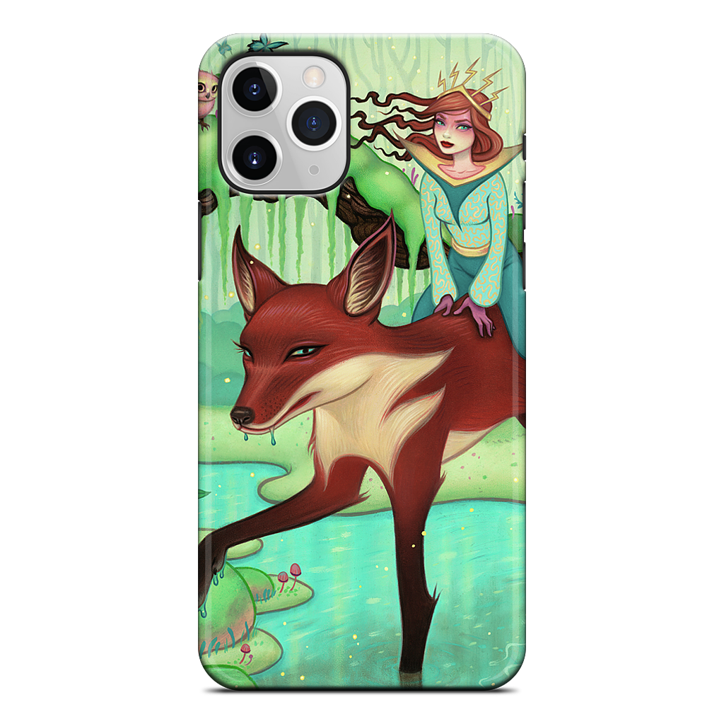 The Fox's Respite iPhone Case