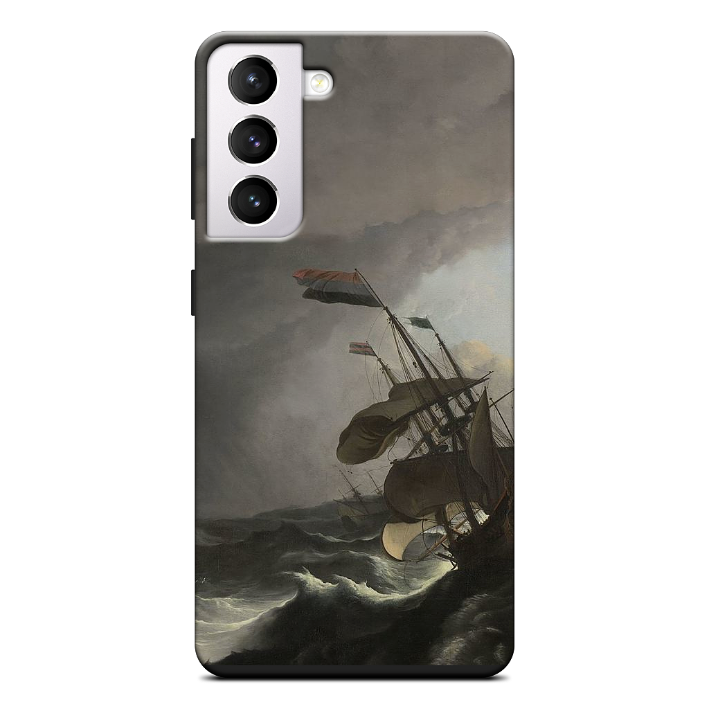 Warships During a Storm Samsung Case