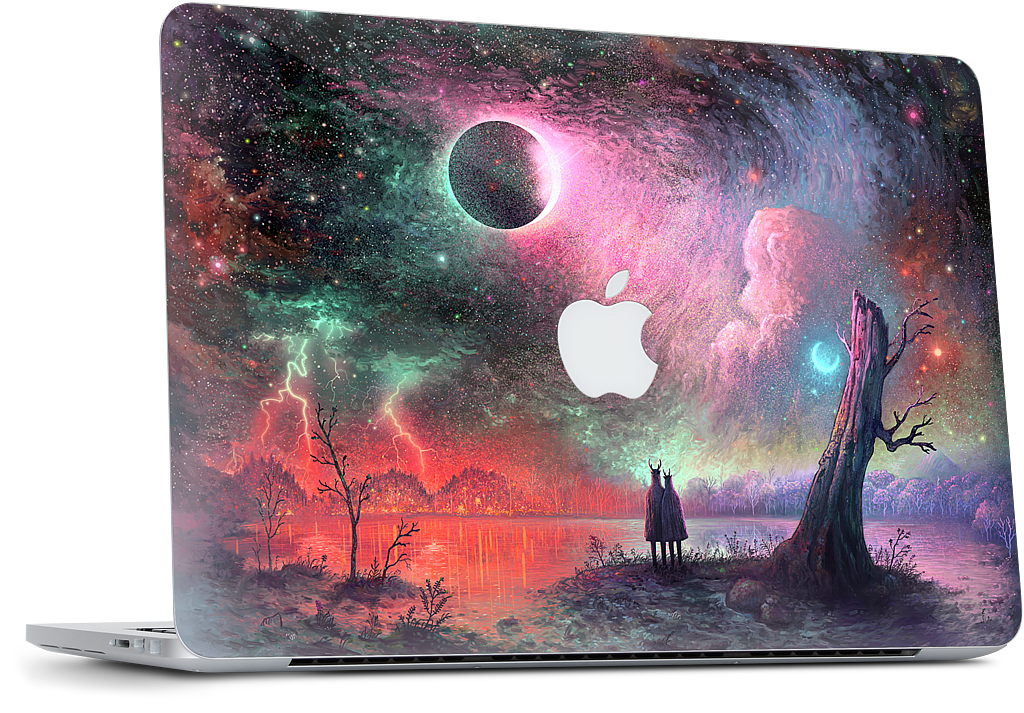 Together Through the Shifting Tides MacBook Skin